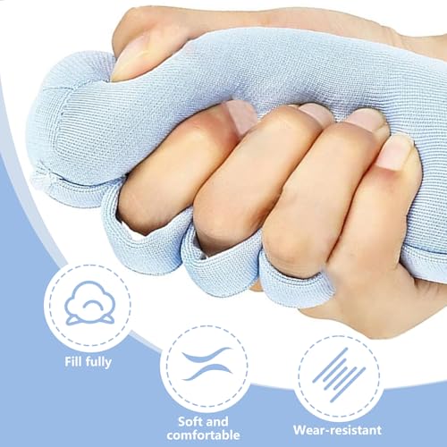 Grip Strength Trainer, 2pcs Soft Hand Strengthener, Portable Sweat Absorbent Hand Exerciser for Elderly - Image 5