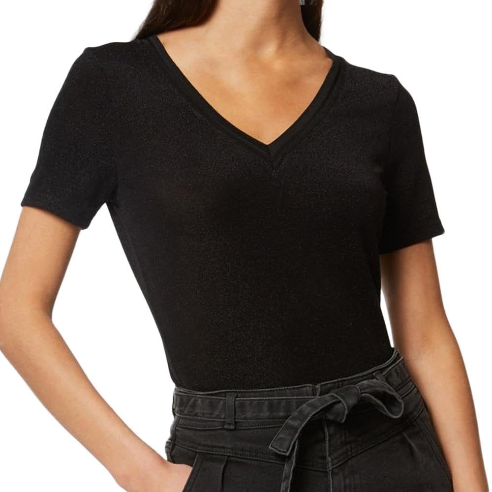 Morgan 212-Diwi Woman T-Shirt, Black, L