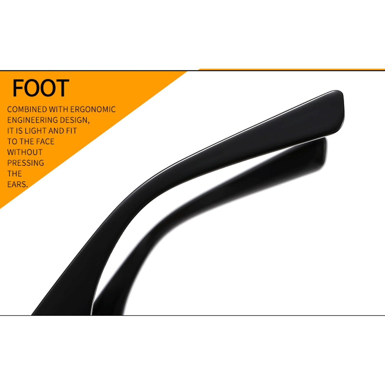Monturas de Gafas de Moda Anteojos Grandes Mujer | Gafas más grandes for gafas de lectura sin receta estilo mariposa for computadora(C5 Green)