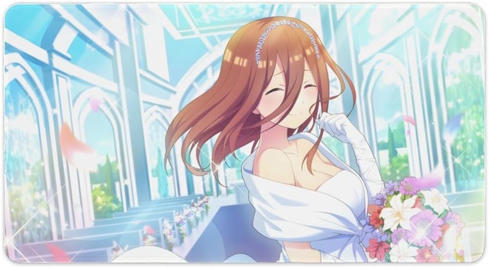 Amazon.co.jp: 五等分の花嫁 中野三玖 超大型マウスパッド ミング