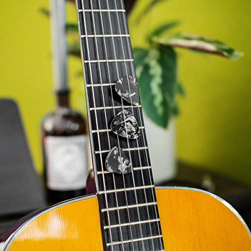 kwmobile Médiator guitare – Lot 9x médiator de 3 épaisseurs 0,46mm/0,71mm/0,96mm – Plectre guitare acoustique électrique… - Les Beatles, Paul McCartney, John Lennon, RIngo Starr, George Harrison kwmobile Médiator guitare - Lot 9x médiator de 3 épaisseurs 0,46mm/0,71mm/0,96mm - Plectre guitare acoustique électrique… – Image 6