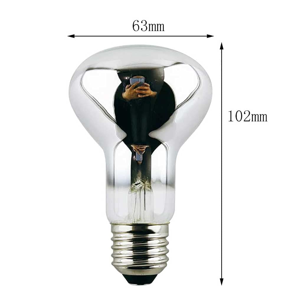 5 SZTUK Vintage Edison LED Żarówka R63 E27 220 V Retro Reflektor Filament 4W Wymienić żarówki Lampy 40W Lampy Wodoodporne żarówki przeciwwybuchowe,Warm white