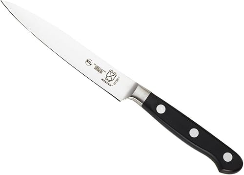 Miniatura 81 de Cuchillo de chef, Mercer Culinary Renaissance, forjado de 8 pulgadas, Cuchillo para pan, de 20.32 cm, 8", Negro