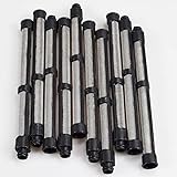 Start sailingup Sprayer Contractor Filter 60Mesh Airless Paint Gun Filter 10 PCS For Graco 287032 Contractor II (Style 3)