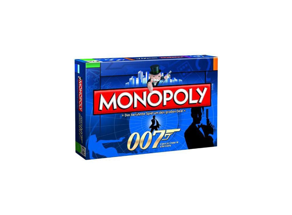 Winning Moves 42136 Monopoly Sonder Edition: 007 James Bond, Collector`s Edition