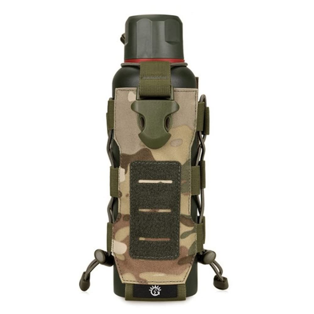 ACEXIER Tactical Molle Water Bottle Nylon Pouch 0.3L-0.8L Canteen Cover Holster Travel Kettle Bag With Molle System