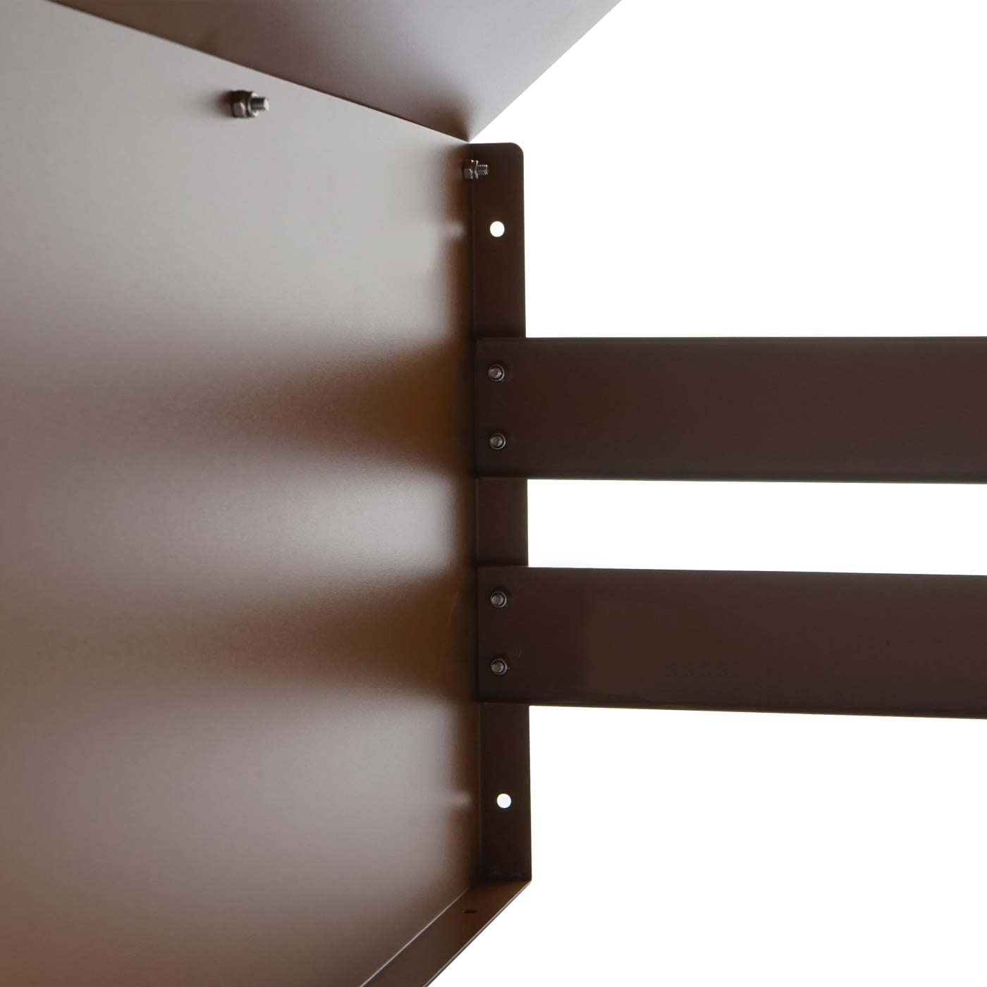 Garage riparo per robot tosaerba 41x60x70cm HWC-L43 acciaio zincato - marrone