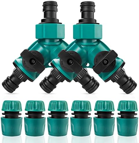 Répartiteur 2 Voies Avec Vanne D'arrêt, 2 Pièces 3/4" 2 Voies