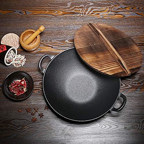 AIZYR Carbon Steel Flat Bottom Wok - Thumbnail 3