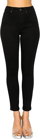 WAX JEAN Collection Womens Classic 5-Pocket High Waisted Skinny Jeans