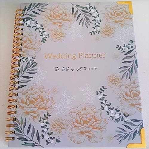 Wedding Planner / engagement gift / wedding planner book / bridal / floral wedding planner / gold wedding planner