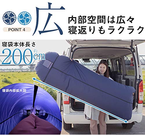 未使用 ヤドカリ yadocari AIR SLEEPING BAG 電動ファン付き エアー 寝袋 シュラフ スリーピングバッグ 車中泊 キャンプ Amazon.co.jp: yadocari Air寝袋 車中泊 シュラフ ファン 空調 寝袋