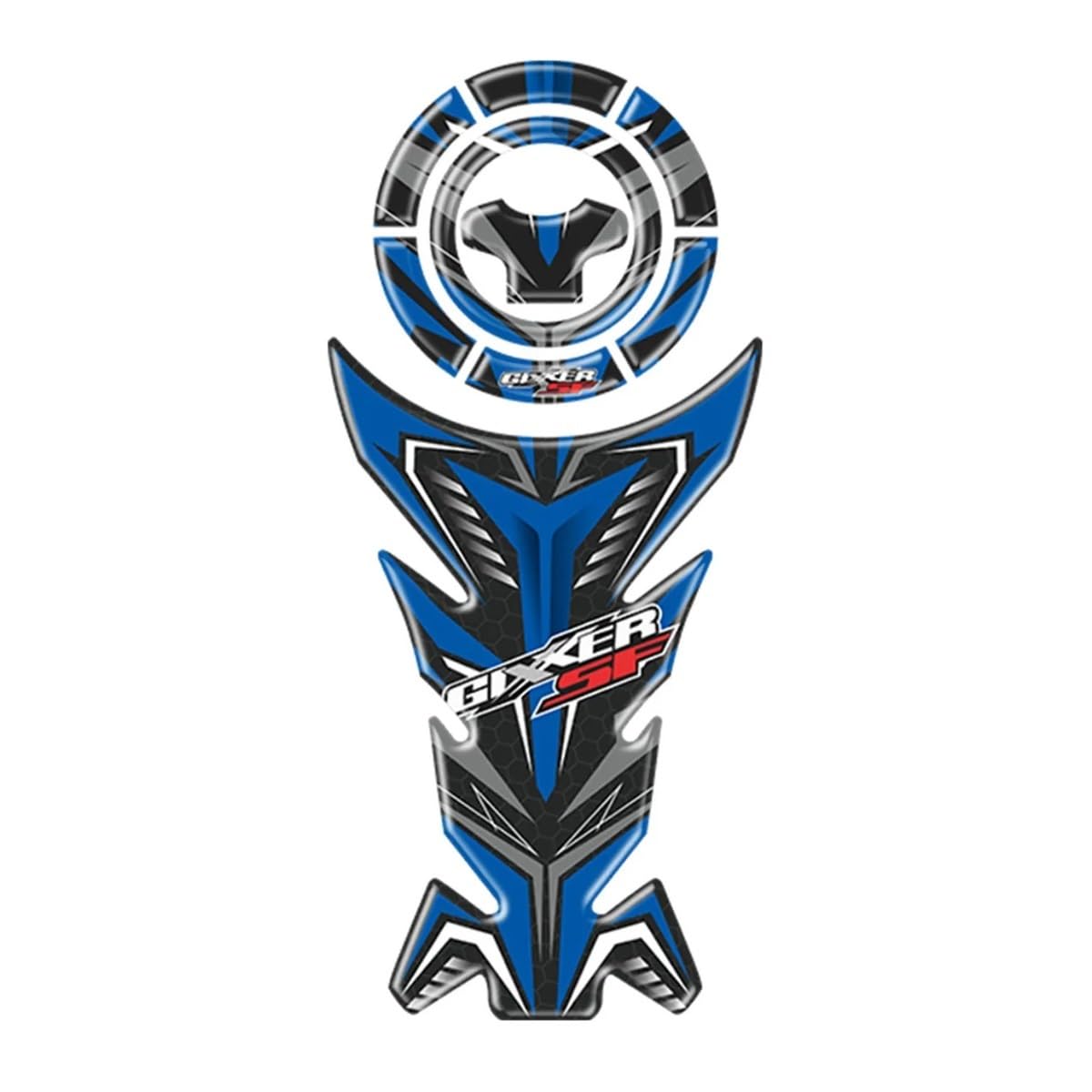 3D Modified Gixxer Sticker Motorcycle Tank Pad Protector Decal Kit for Suzuki Gixxer Sf 150 250 Abs Fuel Tanks Pads Stickers