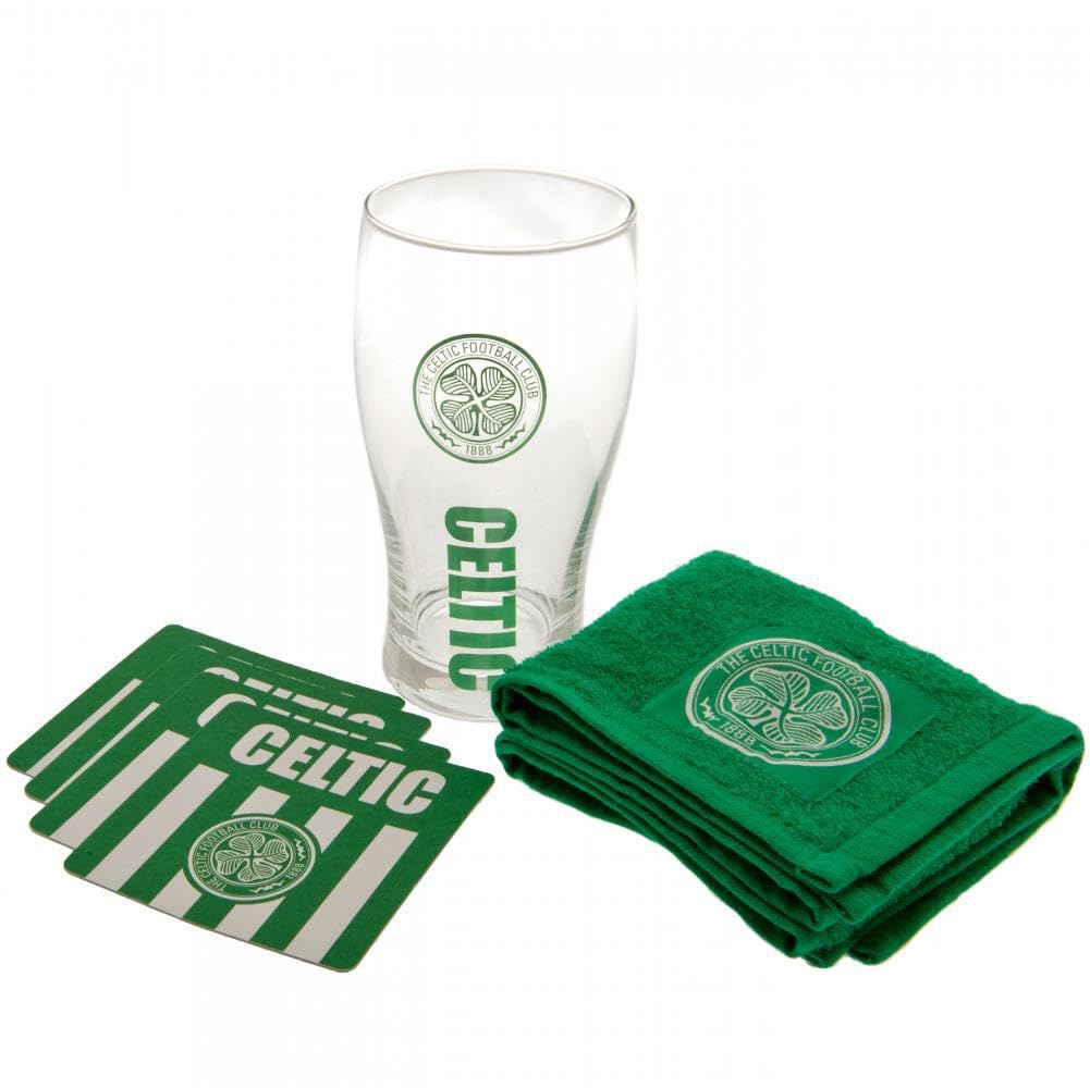 Celtic F.C. Mini Glass Bar Set Official Merchandise