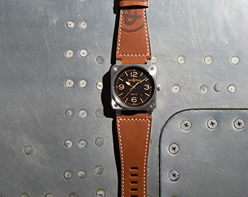 Bell & Ross Aviation Mens Automatic Watch BR-03-92-GOLDEN-HERITAGE3