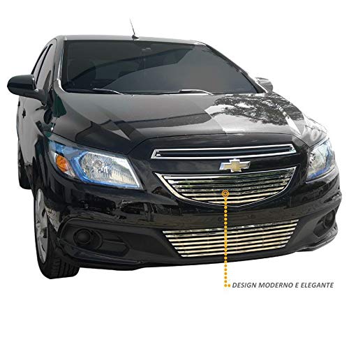 Sobre Grade Onix 2013 a 2016 Aço Inox Cromada Elite