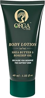 Orgatre Body Lotion | Avocado & Shea Butter With SPF 15PA | Moisturizer for Dry Skin | Whitening, Brightening,Moisturizing, Sun protection | Body Lotion for Dry Skin | Body cream 40ML