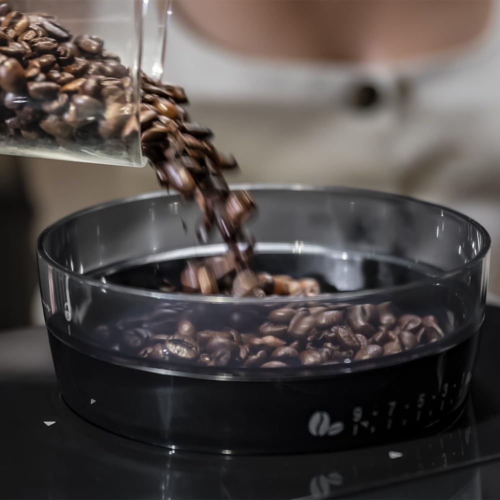 Cecotec Cafetière tactile super-automatique Cremmaet Spin. Expresso, 1450W, 15 bars, écran TFT, Thermoblock, nettoyage auto, réservoir 290g café, 1,5L d'eau, 600ml lait.