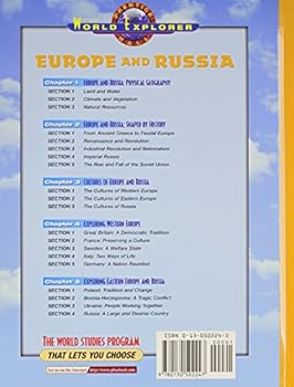 Hardcover World Explorer: Europe and Russia Second Edition Student Edition 2001c Book