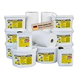 AXOL Flüssigkunststoff Anthrazit Flachdachabdichtung Set für Doppelgarage 40 m²