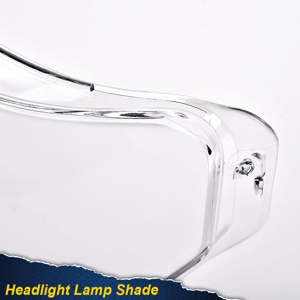 PIT66 Headlight Lens Cover, Compatible with 2009-2014 Ford F150 Clear