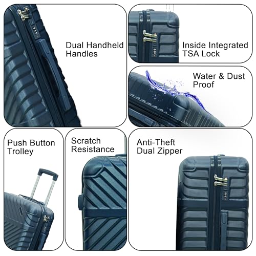 Image of Tourislite Trolley Luggage Bags International Water Resistant & Dust Proof