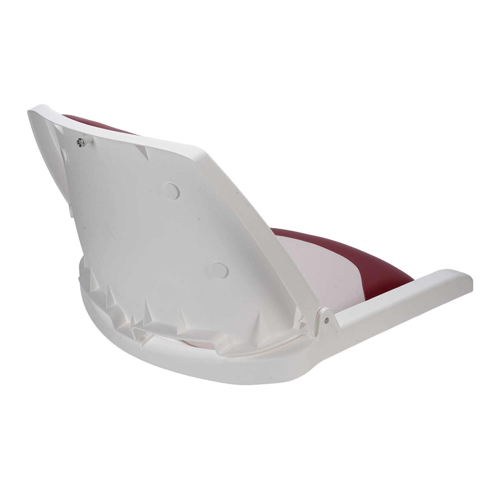 CHICIRIS Asientos de Kayak con Respaldo, Funda de Cuero PU, Asiento Plegable para Banco de Barco para Yates y Barcos de Pesca