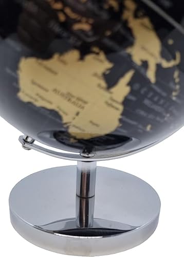 Globo Terrestre Político Mapa Mundi Detalhado Com Esfera giratória