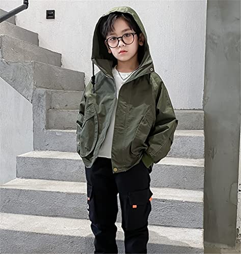 もうほうきょう 子供服 ジャケット トップス 春秋 防風 フード付き マウンテンパーカー の商品画像 5