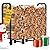 AMAGABELI GARDEN & HOME 4ft Firewood Log Rack Outdoor Indoor Heavy Duty Wrought Iron Fire Wood Holder Outdoors Stand Tubular Wood Pile Lumber Storage Stacking Log Bin Black