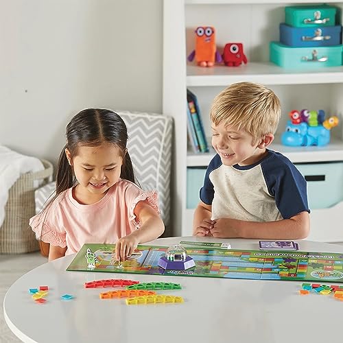 Learning Resources Numberblocks Brettspiel „Wettlauf zum Musterpalast“, Numberblocks-Geschenke, Mathespiele für Kinder ab 3 Jahren… – Ansicht 6