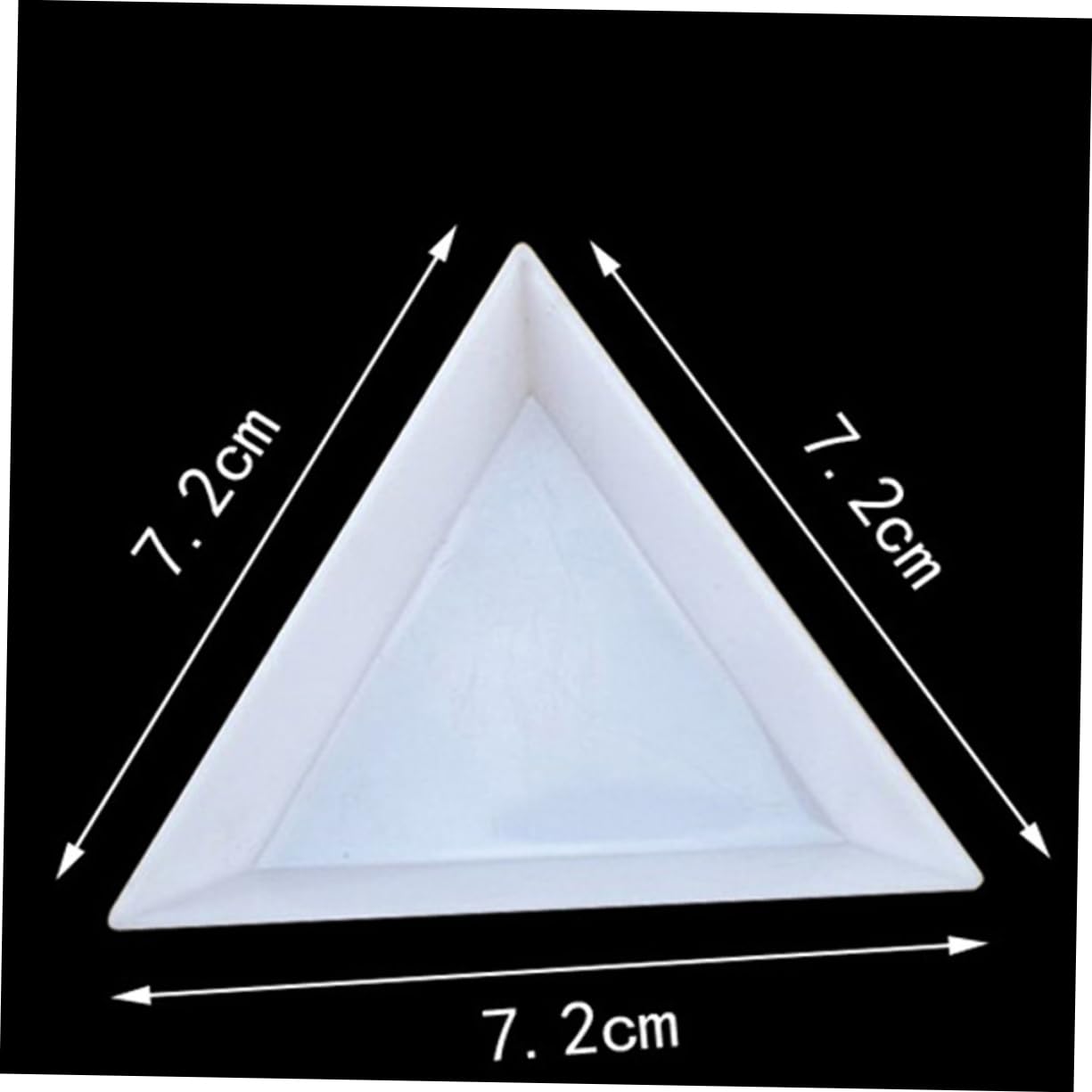 CONGARTENO 24pcs Rhinestone Bead Containers Plastic Jewelry Tray Dish for Sorting Diy Beading Trays Jewelry Making