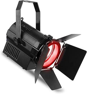 Beamz Pro BTF440Z COB LED Fresnel Theatre Production Spot Light - 4X 40W RGBW