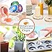 Silicone Measuring Cups for Epoxy Resin, 250 & 100ml Reusable Epoxy Resin Mixing Cups, Silicone Pouring Cup, Thick Hard Stir Sticks, Finger Cots, Tweezers for Epoxy Resin Mixing, Resin Casting Molds