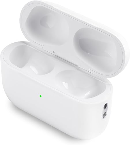 Miniatura 7 de Funda de carga inalámbrica compatible con Airpods Pro de 2 y 1 generación, solo con botón de sincronización de emparejamiento Bluetooth, sin