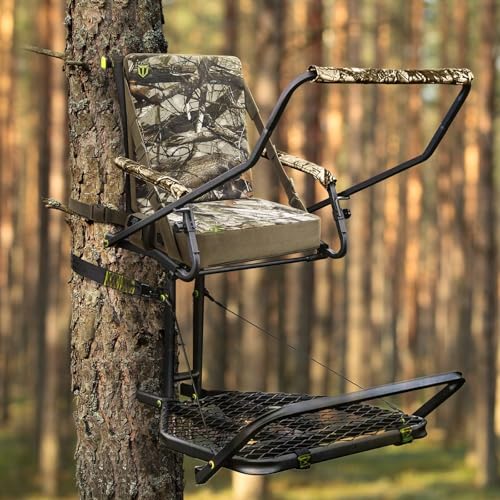 TIDEWE Heated Hunting Seat Cushion with Backrest, Next Camo G2 - image 7