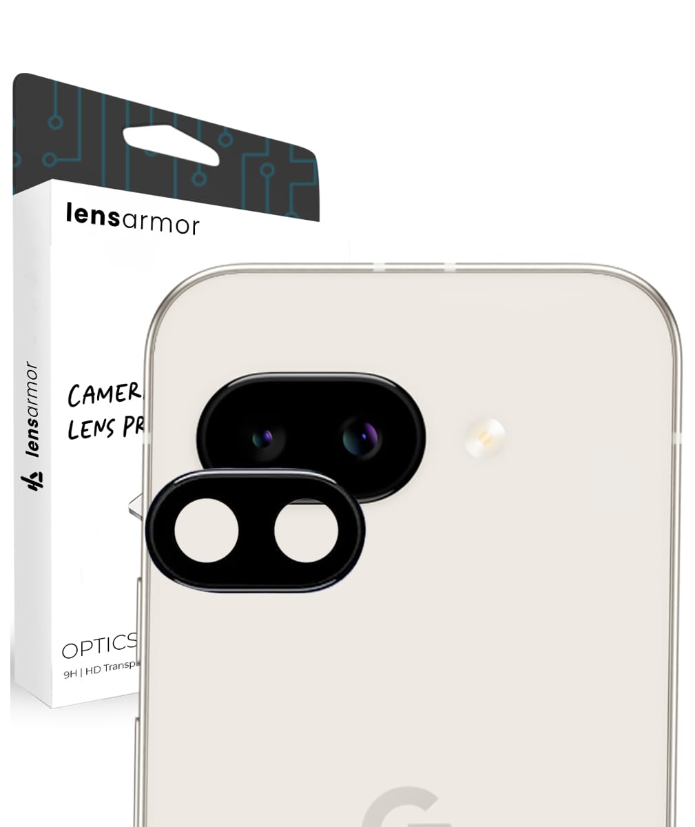 Lensarmor Google Pixel 9a Camera Lens Protector | 9H Tempered Glass | Anti-Scratch, Ultra Clear, Pack of 1 | Pixel 9a Camera Glass Cover-image-31