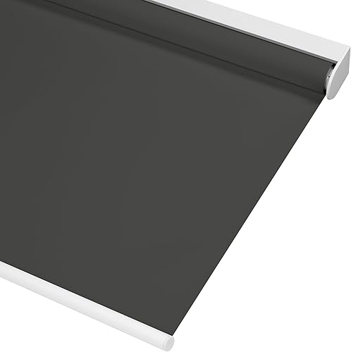 Boolegon Persianas enrollables opacas sin cordón para oscurecer la habitación, persianas enrollables opacas para el hogar, oficina, dormitorio, sala