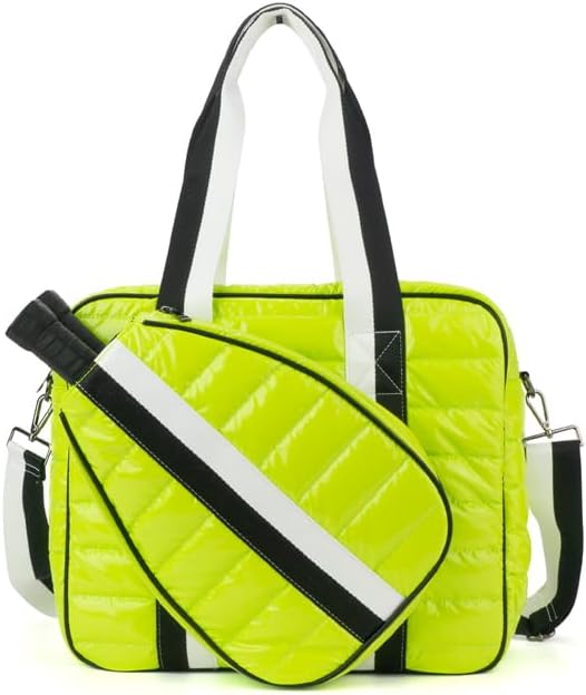 The Bennett Pickleball Puffer Duffel Sport Bag Lightweight Pickleball Bag with Paddle Compartment