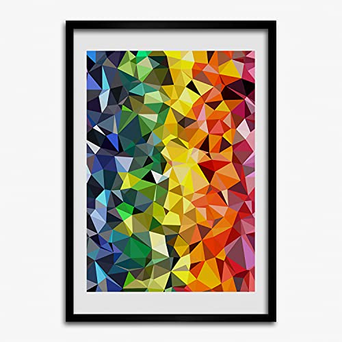 Cadre MDF 50x70 cm Tulup en bois pour tableau et photo affiche