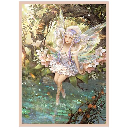 Fantasy North - Tatiana Elgane - Fairy Princess - 100 Smooth Matte TCG Trading Card Sleeves - Fits Magic MTG Commander Pokemon and Other Card Games -