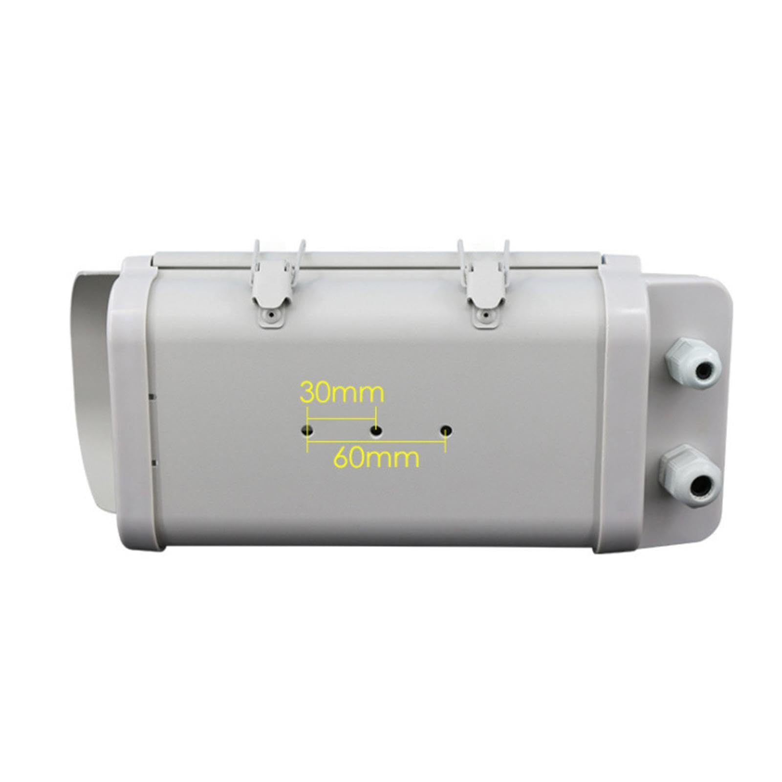 Boîtier de caméra de vidéosurveillance de sécurité Boîtier de Protection en Alliage d'aluminium Coque extérieure Boîtier de Protection pour caméra de, 12 inch