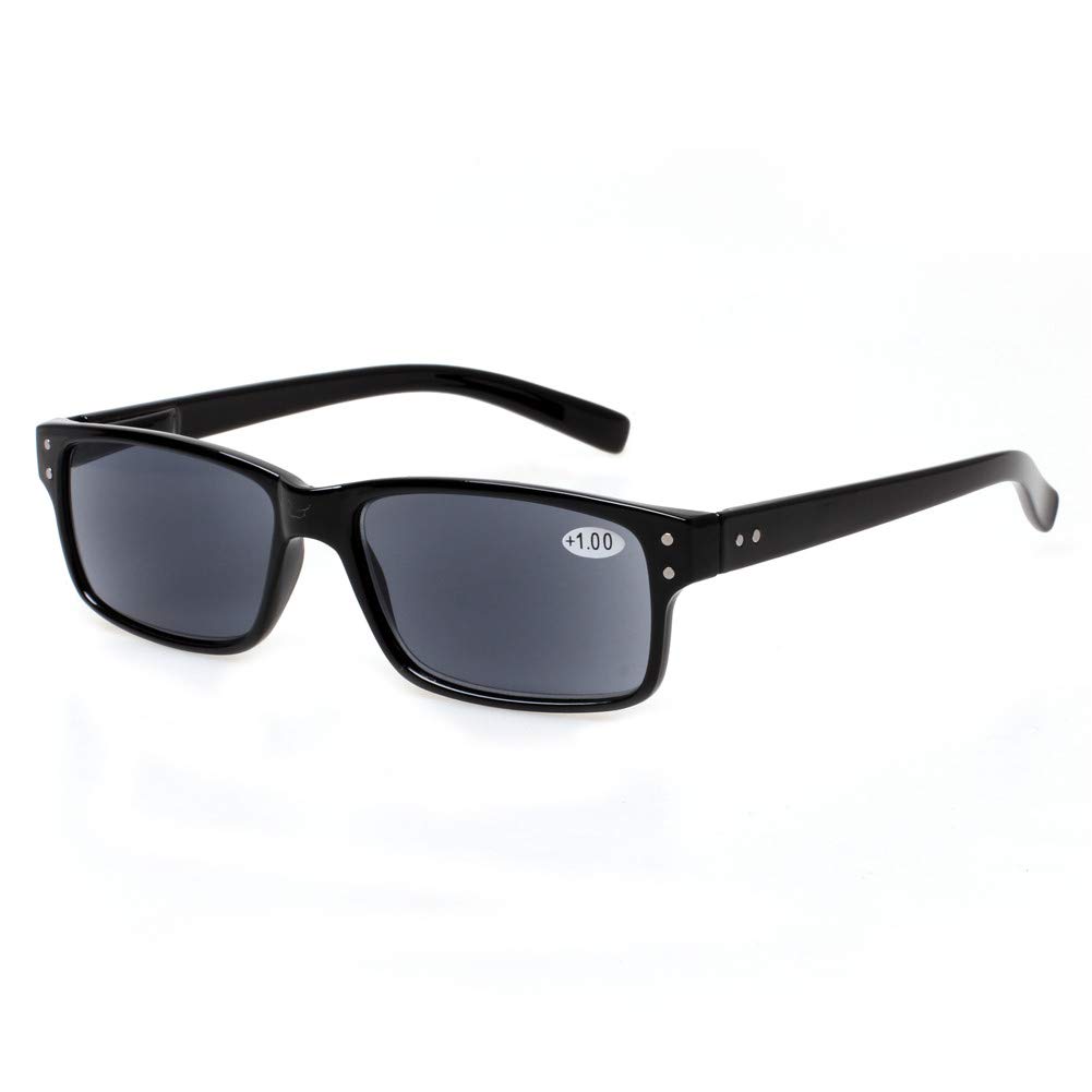 Norperwis Lesebrille 5 Paar Qualität Lesebrille Federscharnier Lesebrille Lesebrille für Damen und Herren, (2 Black 2 Tortoise 1sun), Medium