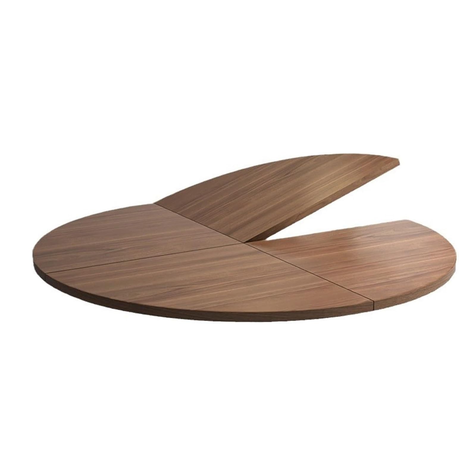 Table ronde bois terrasse et cuisine pour repas conviviaux en famille