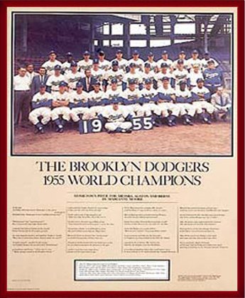 Amazon.co.jp: ポスター ブルックリン ドジャース Brooklyn Dodgers