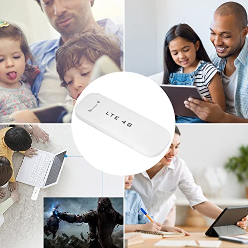 Eboxer 4G Lte Usb Wifi Usb Network Adapter Portable Wifi For Laptop Desktop Pc Computer, Wireless Wifi Signal Receiver Modem Stick Mini Hotspot (With Wifi) #TOP7