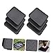 QUMIIRITY 3-Piece Outdoor Boot Tray Set Waterproof Indoor Shoes Storage Plate Multi-Functional Household Organizer for Hallways and Entryways