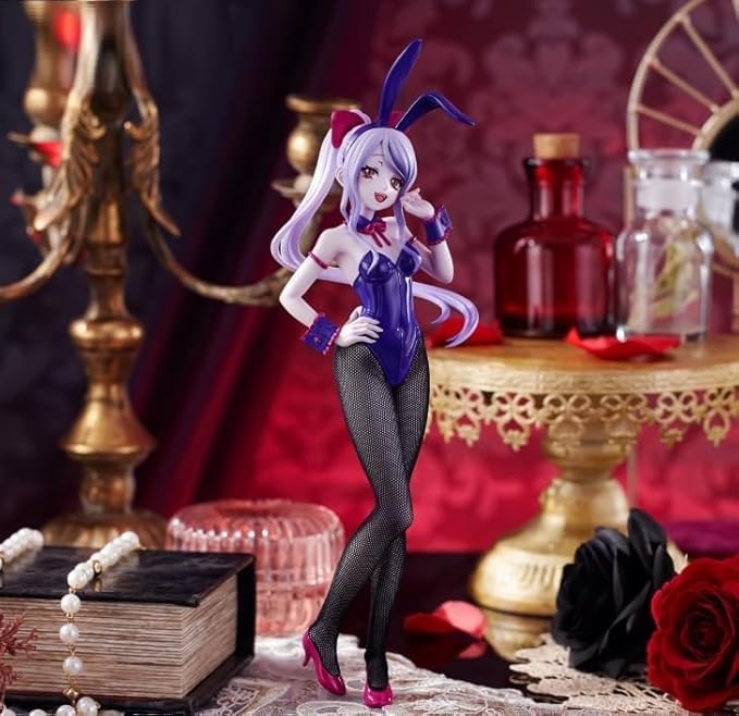 Thunder Tech -Overlord BiCute Bunnies Figure - Shalltear Bloodfallen - Approx 11.8 Inch Japanese, White