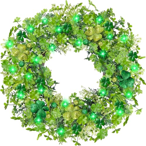 Thick & Timer St Patricks Day Decorations wreath