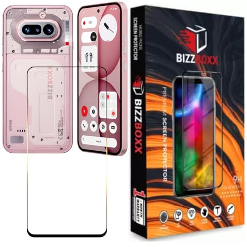 Image of Tempered Glass For Nothing Phone 4a Screen Protector Guard - HD Clarity, Anti-Fingerprint Screen Guard (For Nothing 4a / (4A) - 6.78 inch) With Installation Kit - Pack of 1